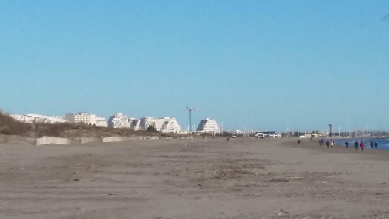 Studio De 25M2 Tout Equipe A 250M Du Bord De Mer لا غراند موت المظهر الخارجي الصورة